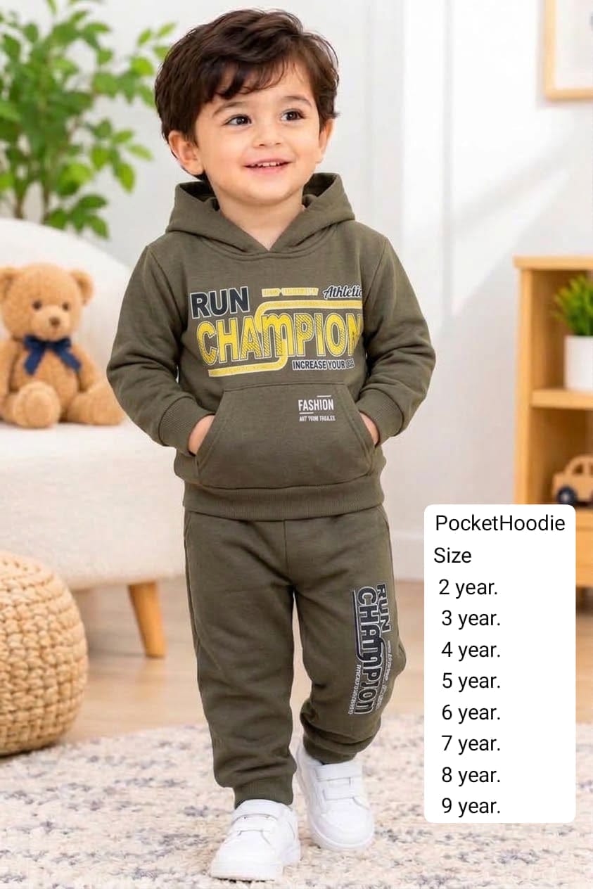 Pocket Hoodie For Kids