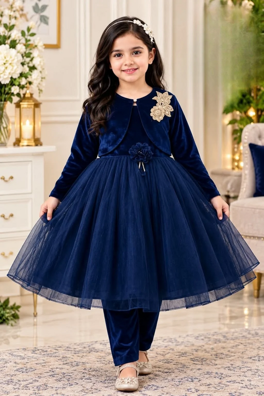 Fancy Velvet Coti Frock