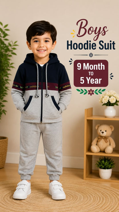 Boys Zipper Hoodie