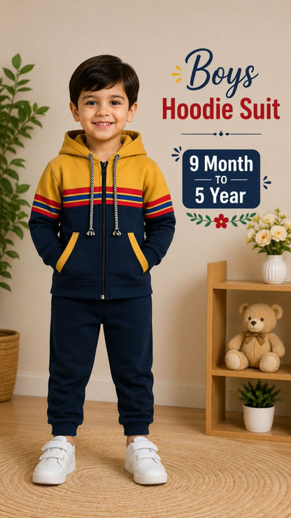 Boys Zipper Hoodie