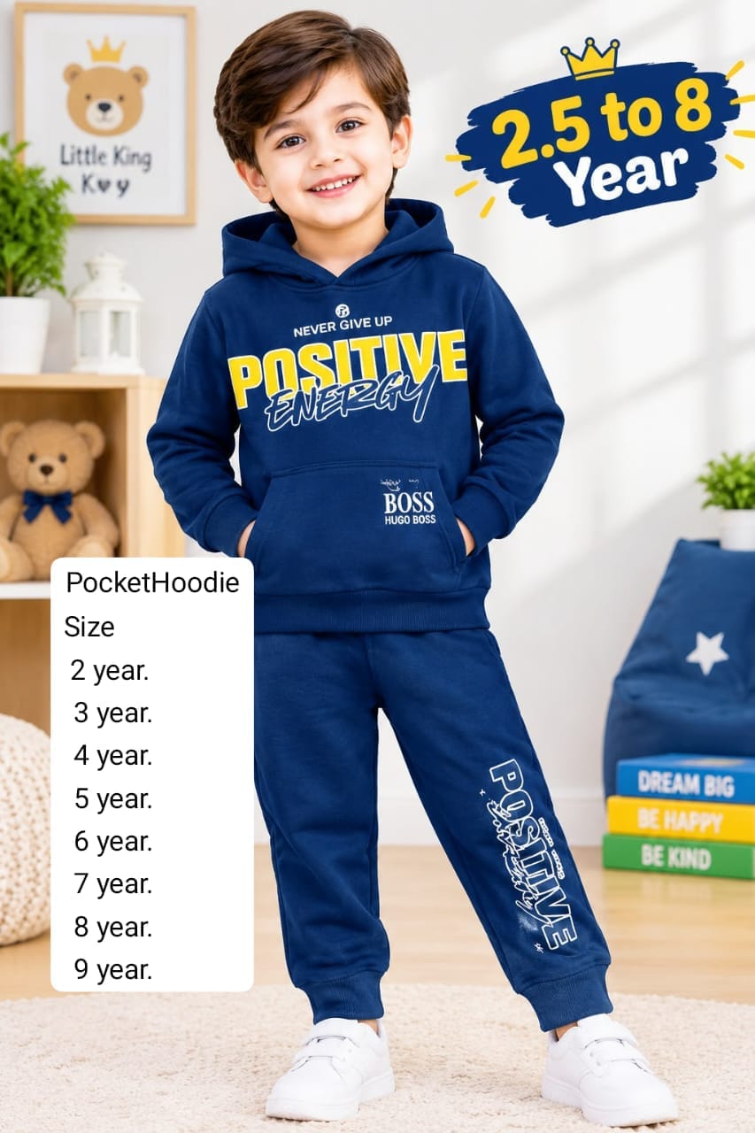 Pocket Hoodie For Kids
