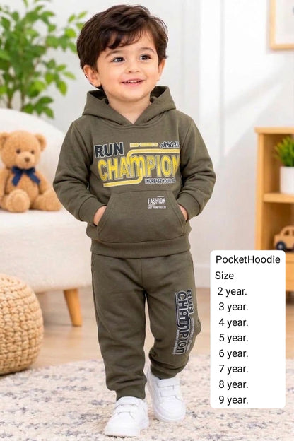 Pocket Hoodie For Kids