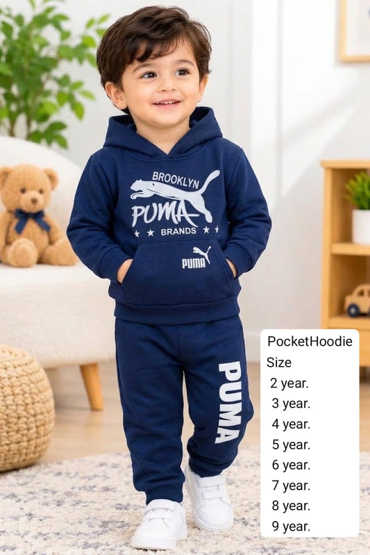 Puma Pocket Hoodie For Kids