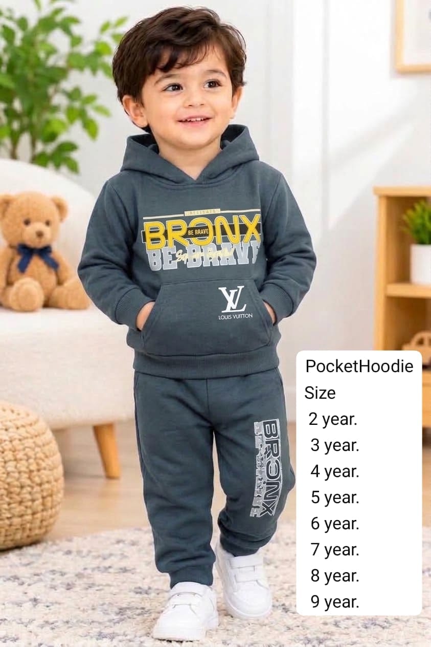 Pocket Hoodie For Kids