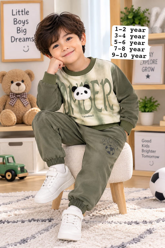 Printed Track Suit For Kids