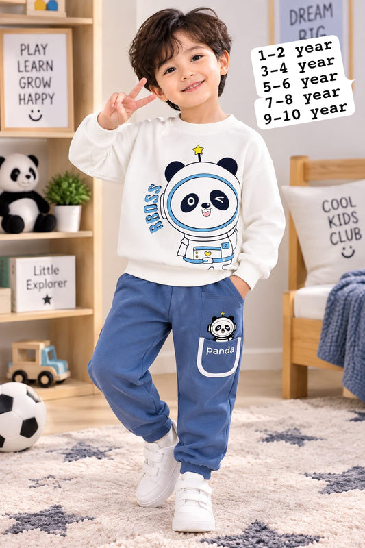Printed Track Suit For Kids