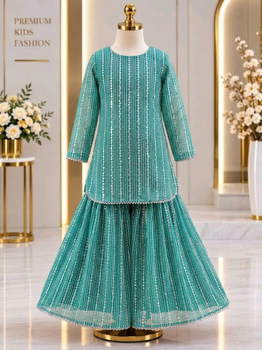 Floral Fancy Shadi Sharara