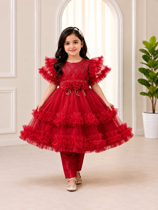 Red Fancy Frock